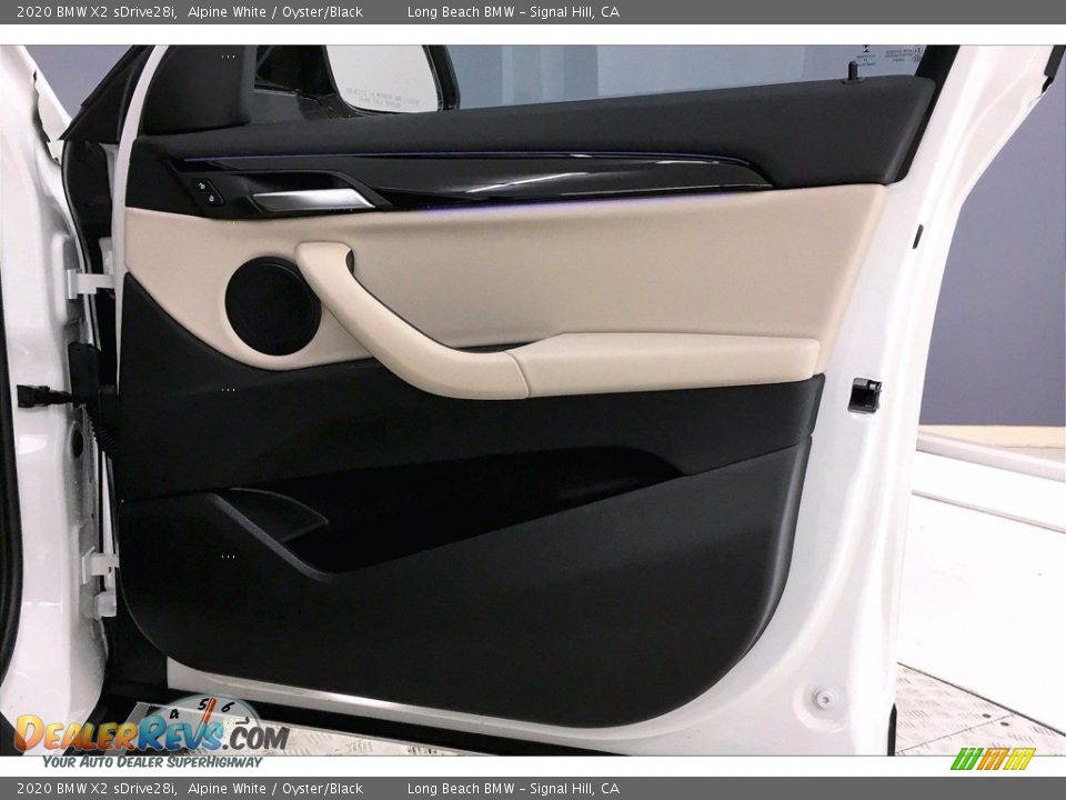 2020 BMW X2 sDrive28i Alpine White / Oyster/Black Photo #24