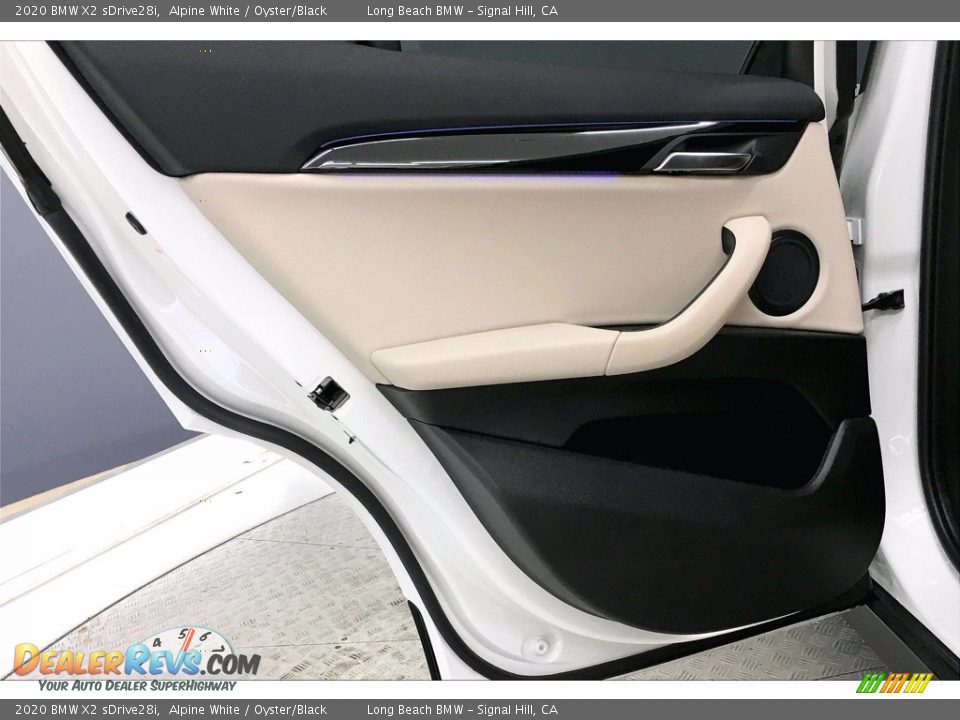 2020 BMW X2 sDrive28i Alpine White / Oyster/Black Photo #25