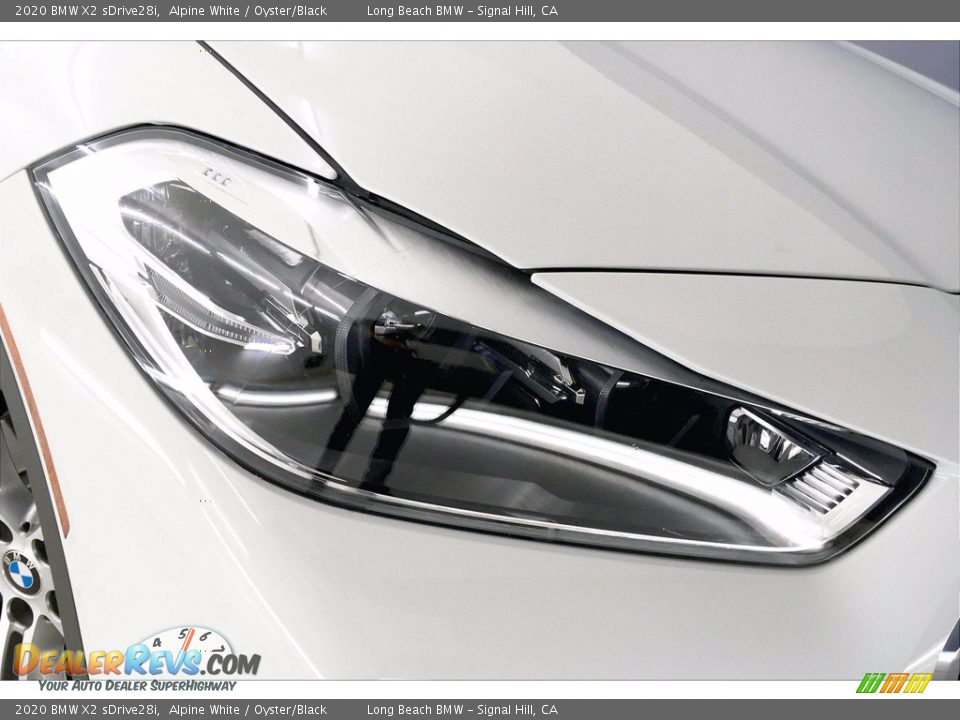 2020 BMW X2 sDrive28i Alpine White / Oyster/Black Photo #26
