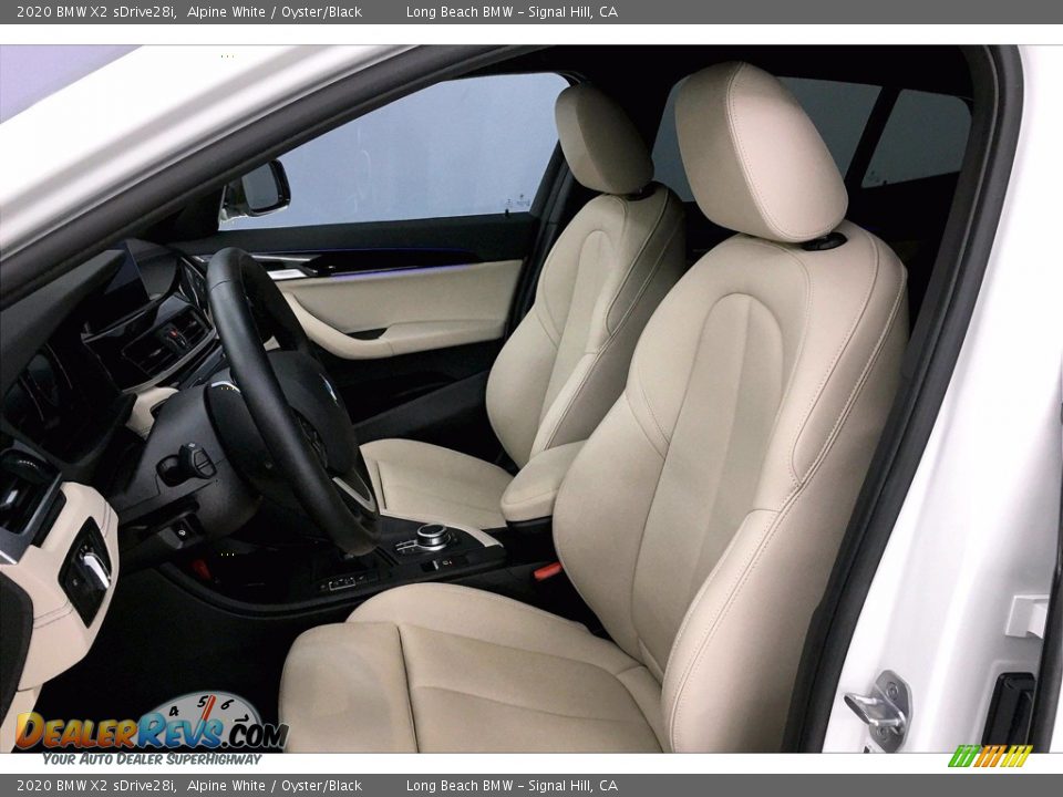 2020 BMW X2 sDrive28i Alpine White / Oyster/Black Photo #28
