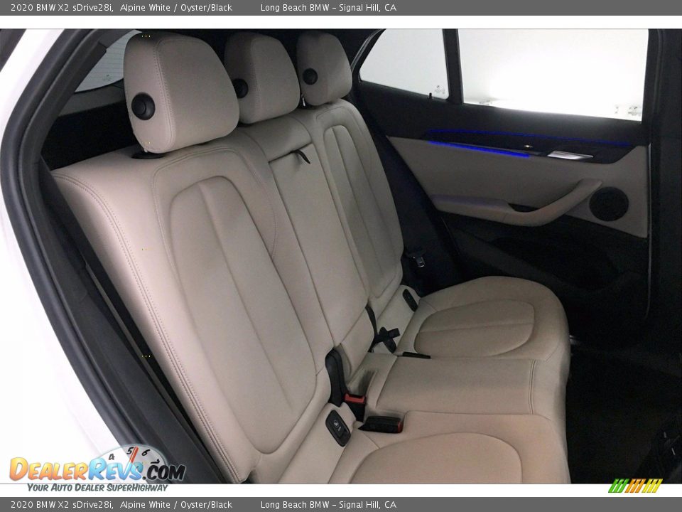 2020 BMW X2 sDrive28i Alpine White / Oyster/Black Photo #29