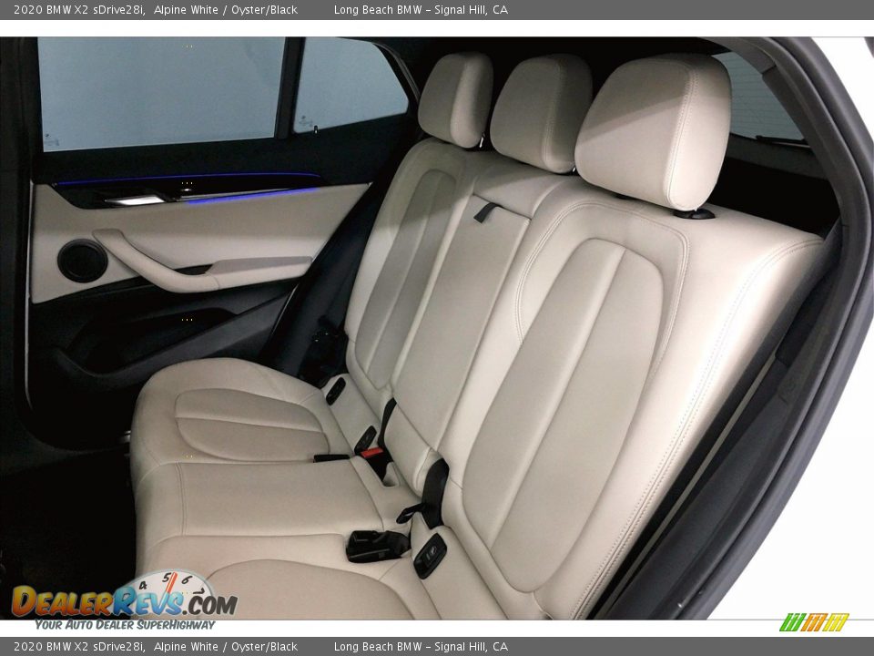 2020 BMW X2 sDrive28i Alpine White / Oyster/Black Photo #30