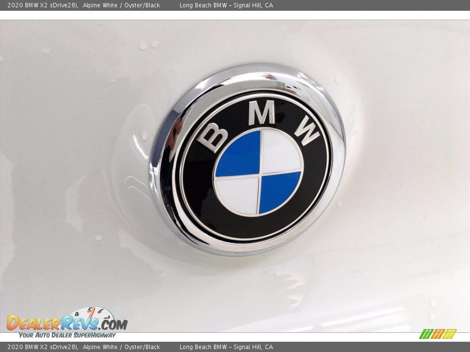 2020 BMW X2 sDrive28i Alpine White / Oyster/Black Photo #34