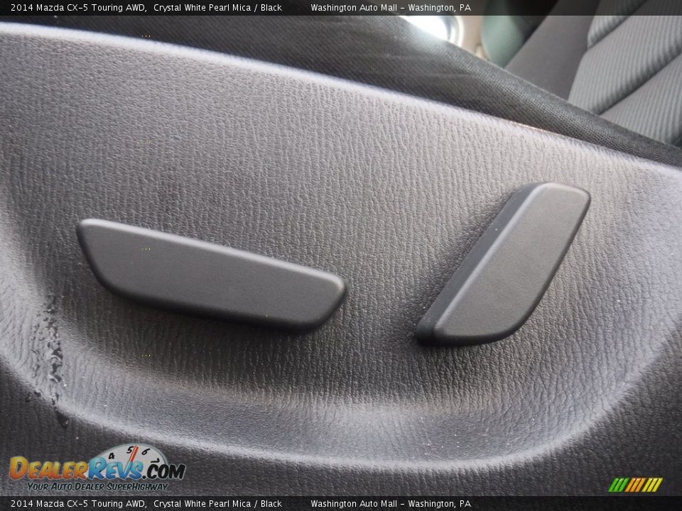 2014 Mazda CX-5 Touring AWD Crystal White Pearl Mica / Black Photo #13