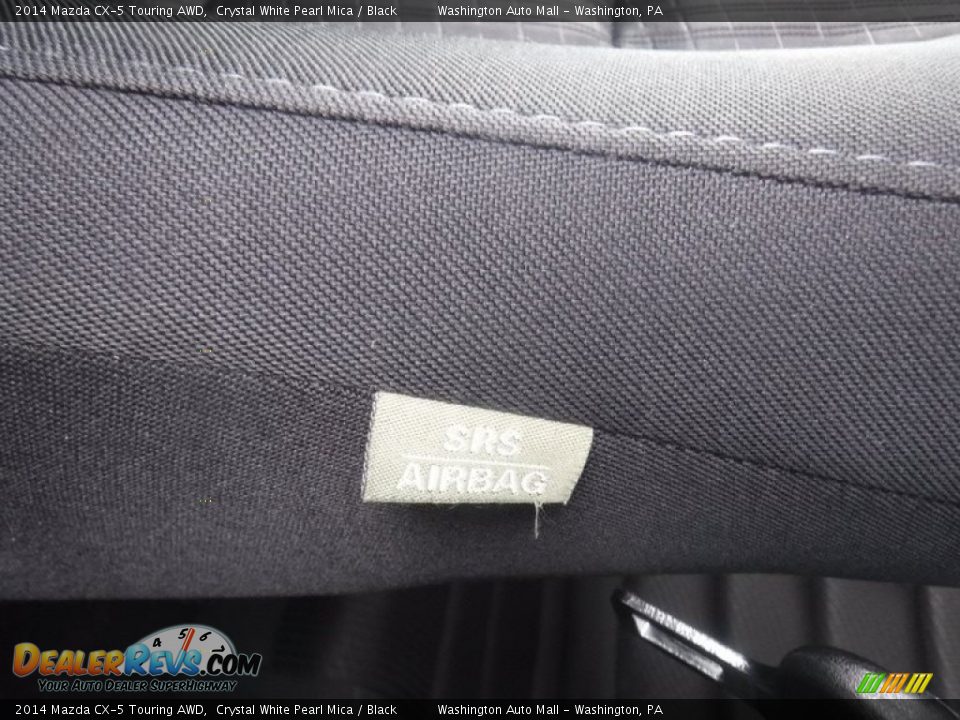 2014 Mazda CX-5 Touring AWD Crystal White Pearl Mica / Black Photo #14