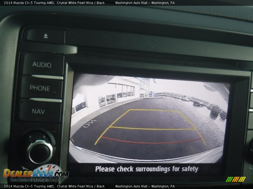 2014 Mazda CX-5 Touring AWD Crystal White Pearl Mica / Black Photo #18