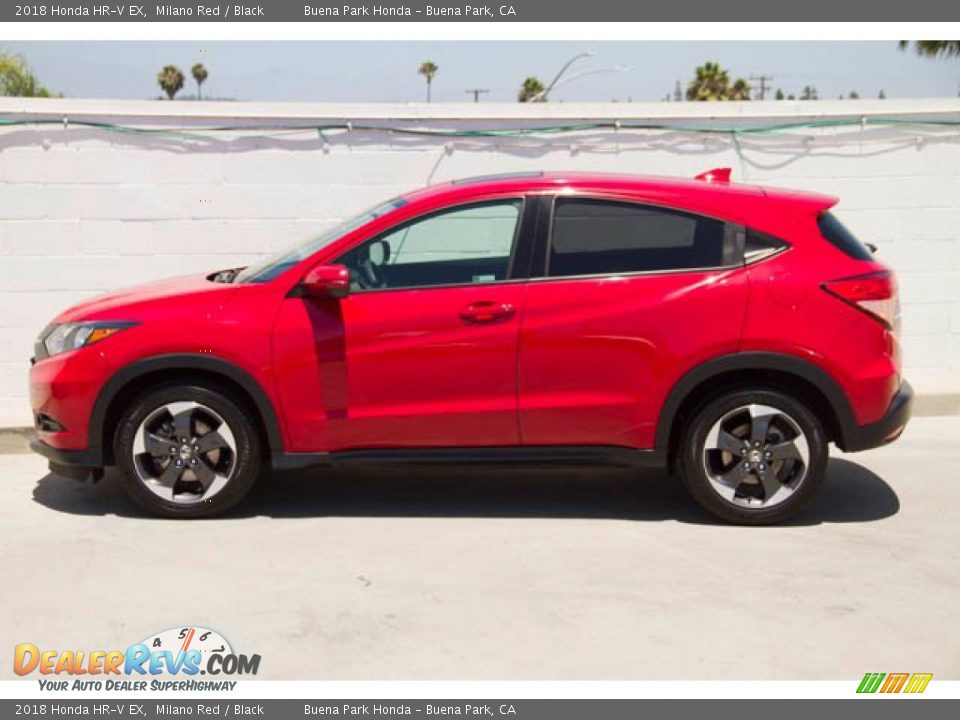 2018 Honda HR-V EX Milano Red / Black Photo #8