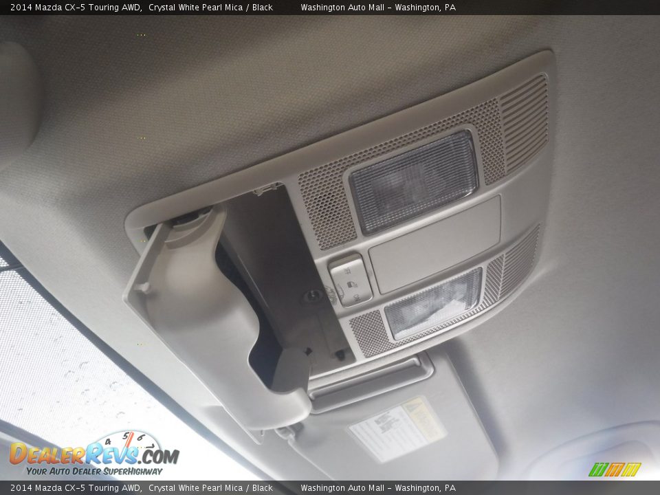 2014 Mazda CX-5 Touring AWD Crystal White Pearl Mica / Black Photo #20