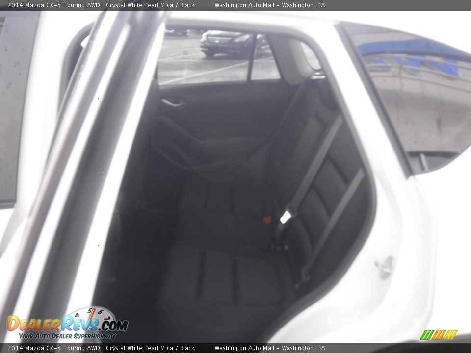 2014 Mazda CX-5 Touring AWD Crystal White Pearl Mica / Black Photo #21