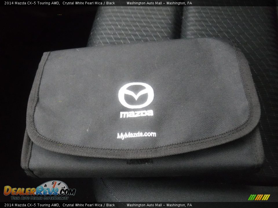2014 Mazda CX-5 Touring AWD Crystal White Pearl Mica / Black Photo #22