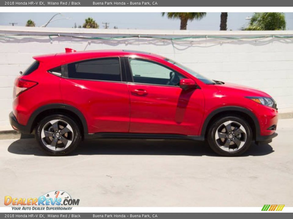 2018 Honda HR-V EX Milano Red / Black Photo #12