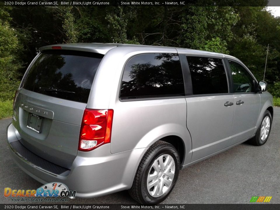 2020 Dodge Grand Caravan SE Billet / Black/Light Graystone Photo #6