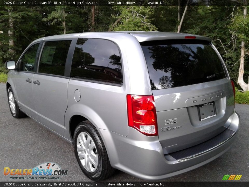 2020 Dodge Grand Caravan SE Billet / Black/Light Graystone Photo #8
