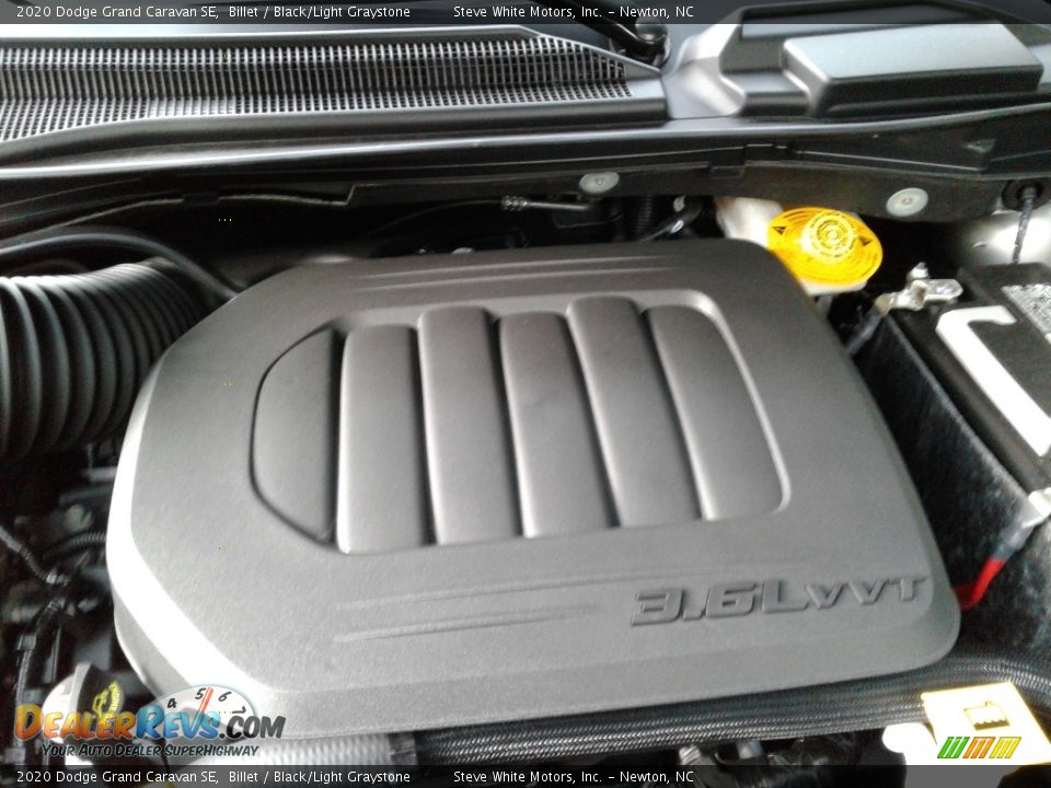 2020 Dodge Grand Caravan SE Billet / Black/Light Graystone Photo #9