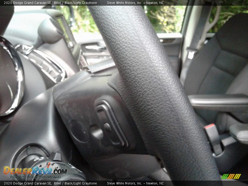 2020 Dodge Grand Caravan SE Billet / Black/Light Graystone Photo #12