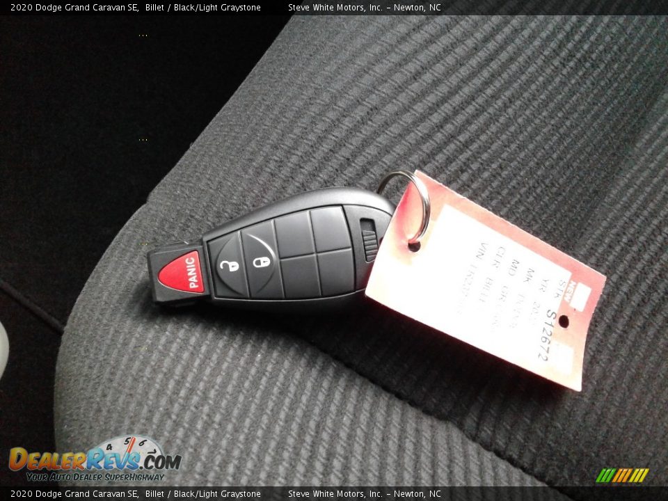 2020 Dodge Grand Caravan SE Billet / Black/Light Graystone Photo #28