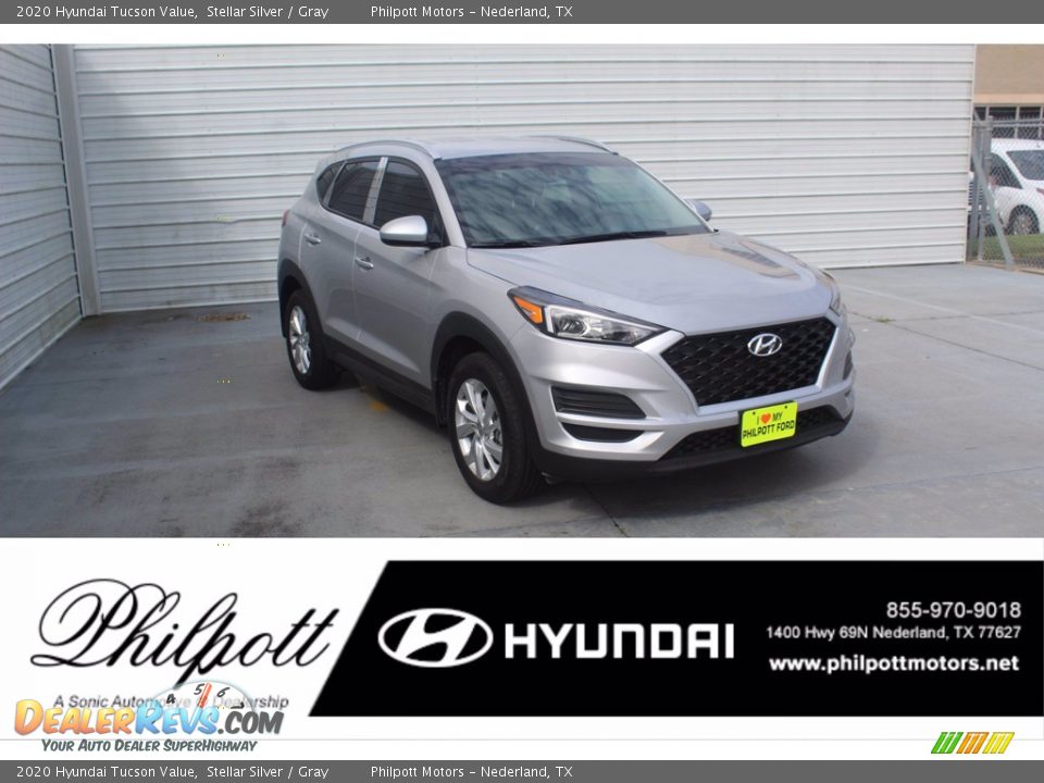 2020 Hyundai Tucson Value Stellar Silver / Gray Photo #1