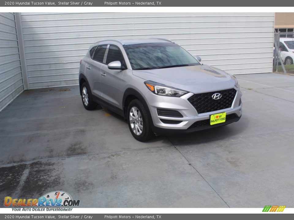 2020 Hyundai Tucson Value Stellar Silver / Gray Photo #2