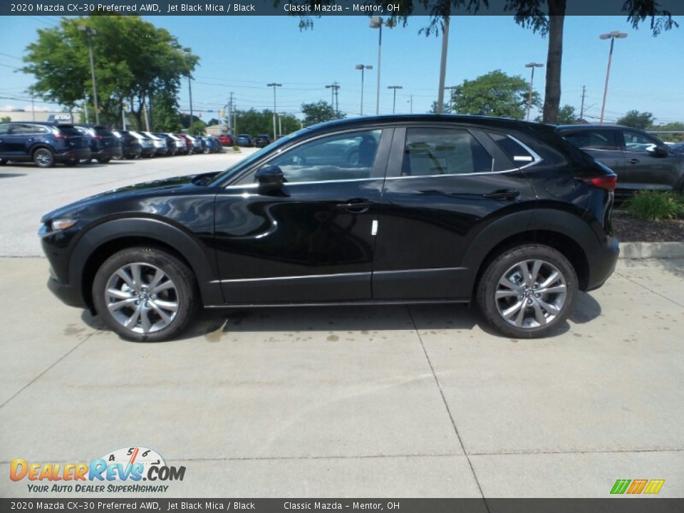 2020 Mazda CX-30 Preferred AWD Jet Black Mica / Black Photo #4