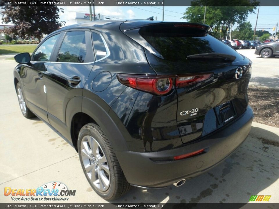 2020 Mazda CX-30 Preferred AWD Jet Black Mica / Black Photo #5