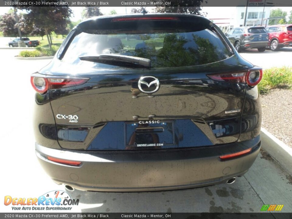 2020 Mazda CX-30 Preferred AWD Jet Black Mica / Black Photo #6
