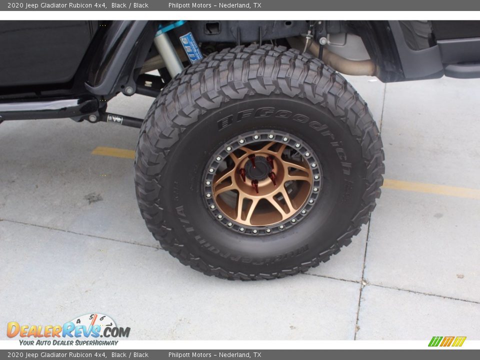 2020 Jeep Gladiator Rubicon 4x4 Black / Black Photo #6