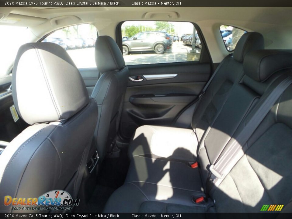 2020 Mazda CX-5 Touring AWD Deep Crystal Blue Mica / Black Photo #9