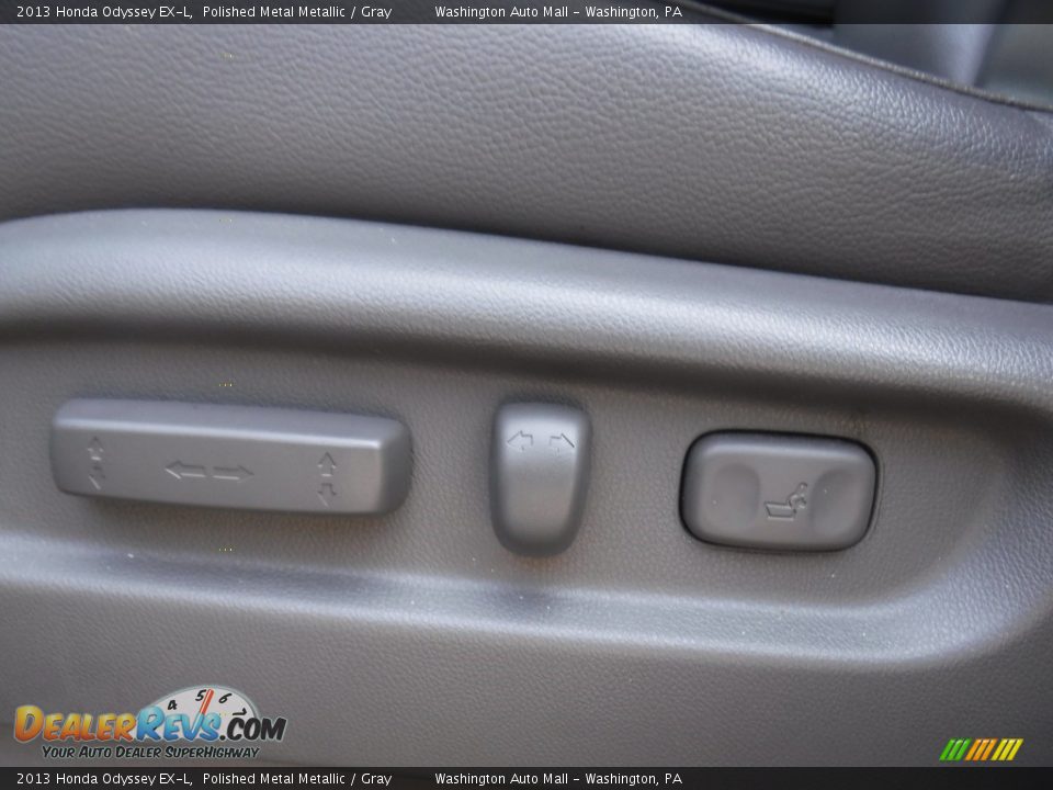 2013 Honda Odyssey EX-L Polished Metal Metallic / Gray Photo #14