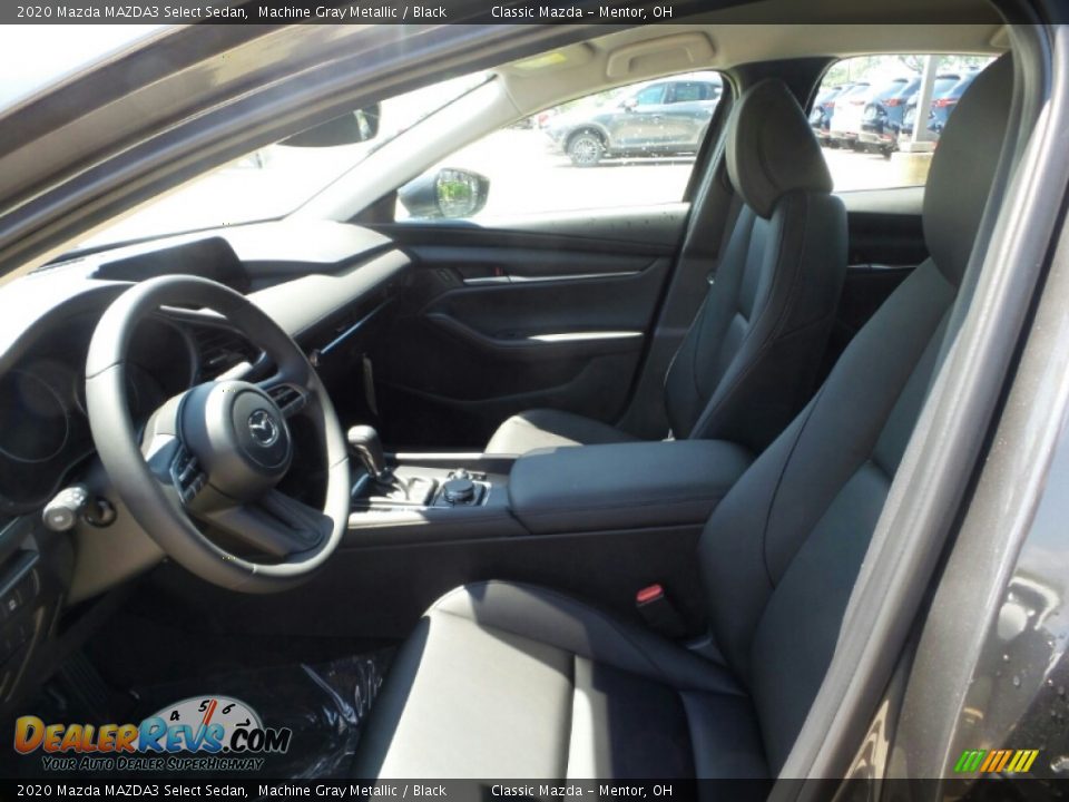 2020 Mazda MAZDA3 Select Sedan Machine Gray Metallic / Black Photo #8