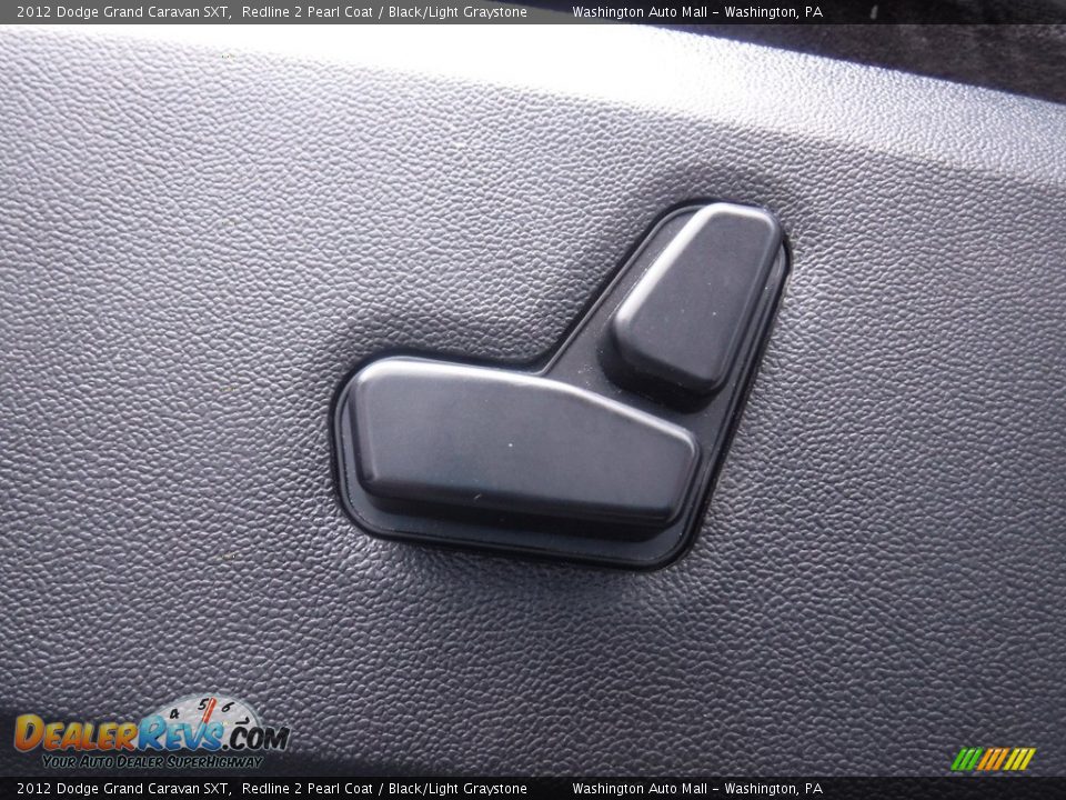 2012 Dodge Grand Caravan SXT Redline 2 Pearl Coat / Black/Light Graystone Photo #13