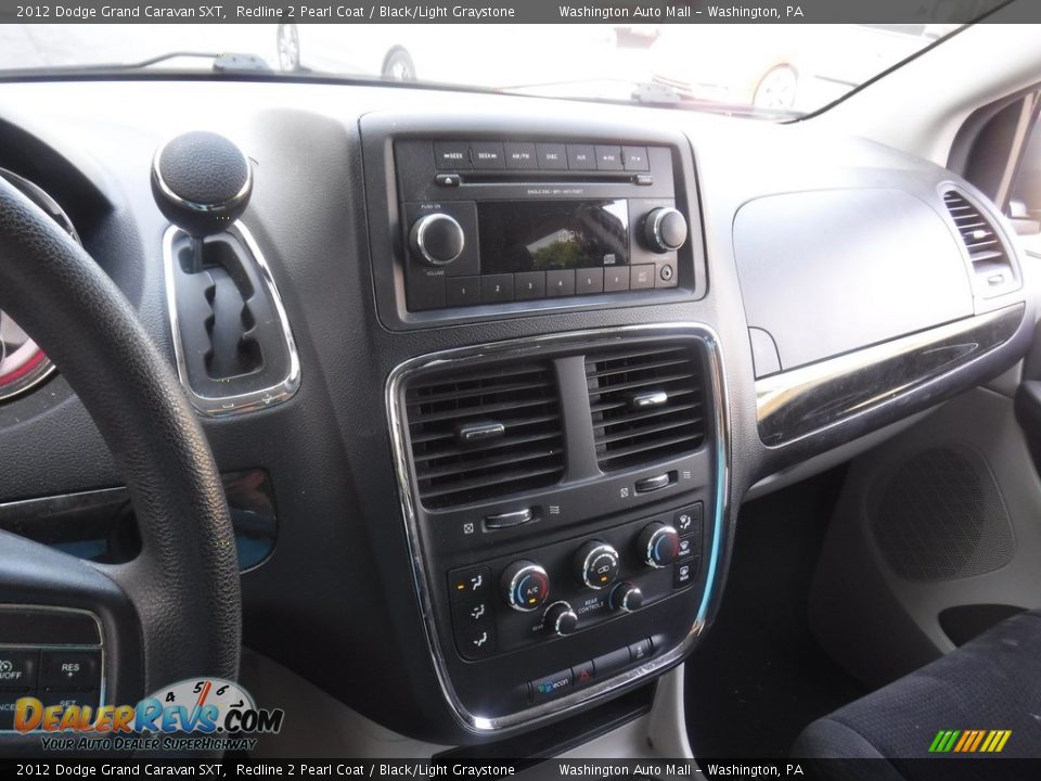 2012 Dodge Grand Caravan SXT Redline 2 Pearl Coat / Black/Light Graystone Photo #14