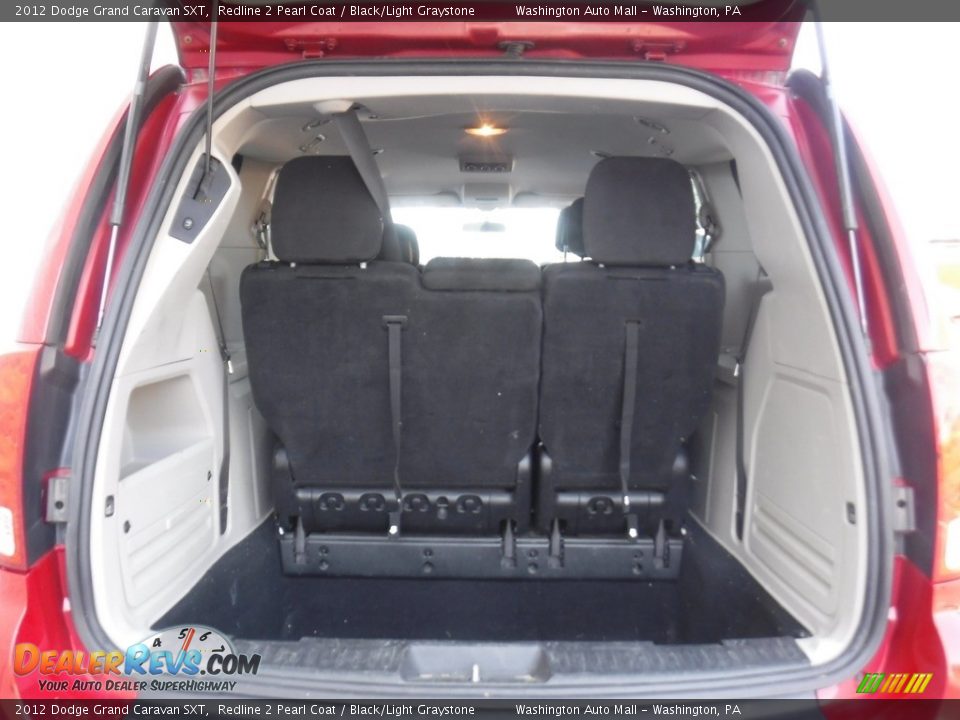2012 Dodge Grand Caravan SXT Redline 2 Pearl Coat / Black/Light Graystone Photo #21