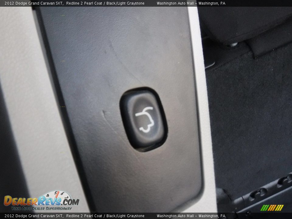 2012 Dodge Grand Caravan SXT Redline 2 Pearl Coat / Black/Light Graystone Photo #22