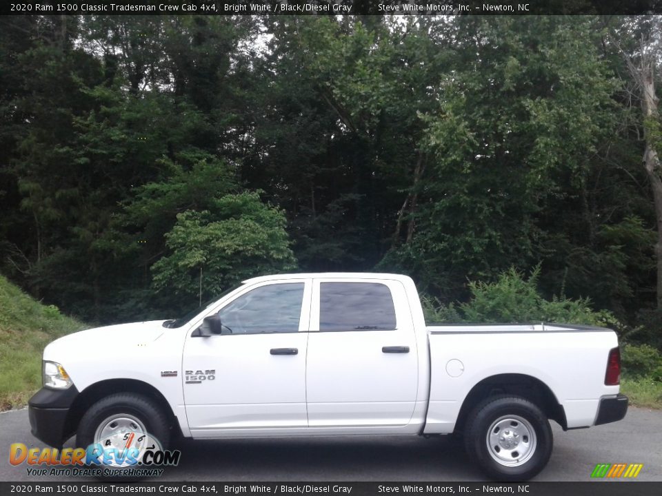 Bright White 2020 Ram 1500 Classic Tradesman Crew Cab 4x4 Photo #1
