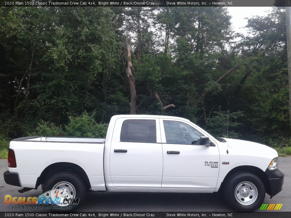 2020 Ram 1500 Classic Tradesman Crew Cab 4x4 Bright White / Black/Diesel Gray Photo #5