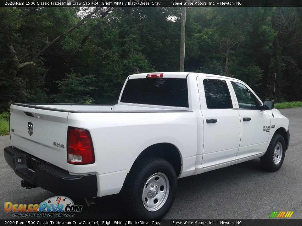 2020 Ram 1500 Classic Tradesman Crew Cab 4x4 Bright White / Black/Diesel Gray Photo #6