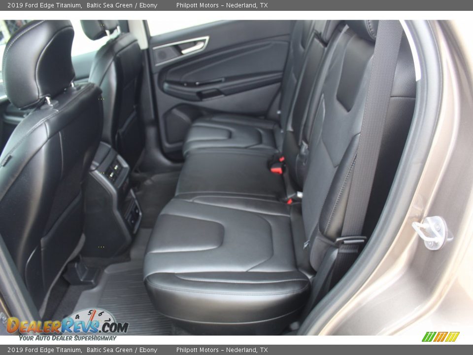 2019 Ford Edge Titanium Baltic Sea Green / Ebony Photo #18