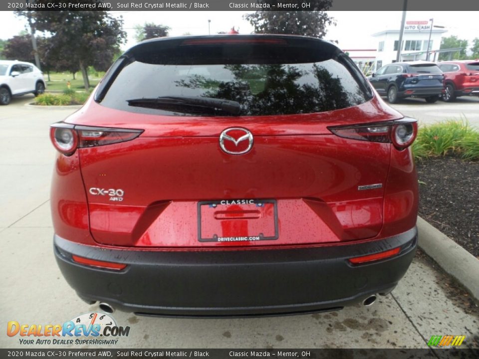 2020 Mazda CX-30 Preferred AWD Soul Red Crystal Metallic / Black Photo #6