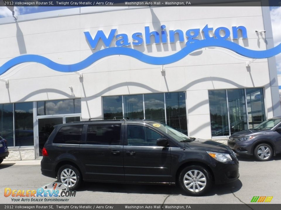 2012 Volkswagen Routan SE Twilight Gray Metallic / Aero Gray Photo #2