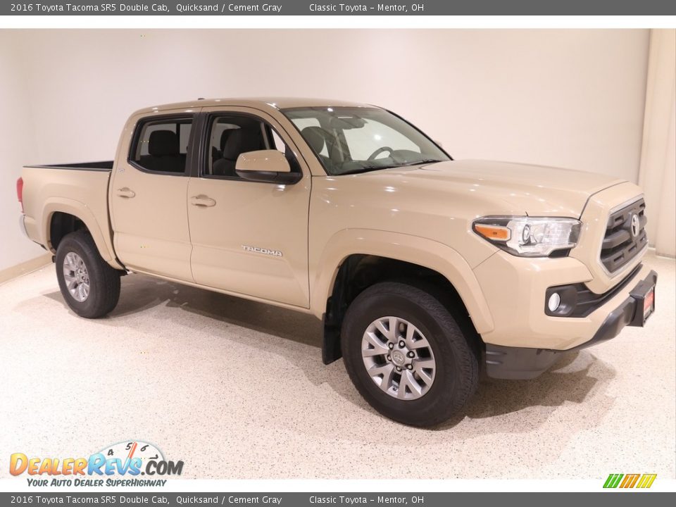 Quicksand 2016 Toyota Tacoma SR5 Double Cab Photo #1