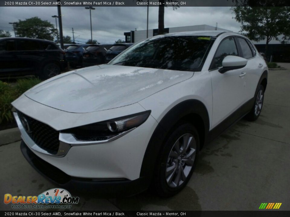 2020 Mazda CX-30 Select AWD Snowflake White Pearl Mica / Black Photo #3