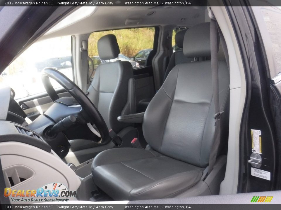 2012 Volkswagen Routan SE Twilight Gray Metallic / Aero Gray Photo #14