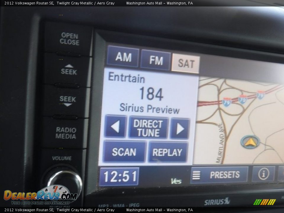 2012 Volkswagen Routan SE Twilight Gray Metallic / Aero Gray Photo #19