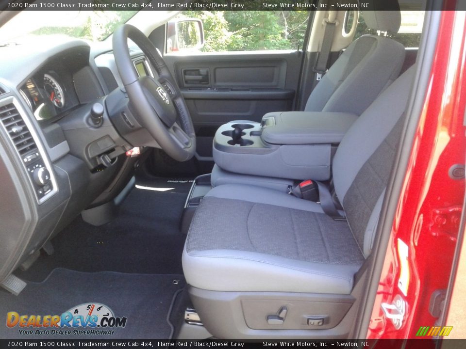 2020 Ram 1500 Classic Tradesman Crew Cab 4x4 Flame Red / Black/Diesel Gray Photo #11