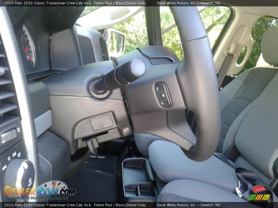 2020 Ram 1500 Classic Tradesman Crew Cab 4x4 Flame Red / Black/Diesel Gray Photo #12