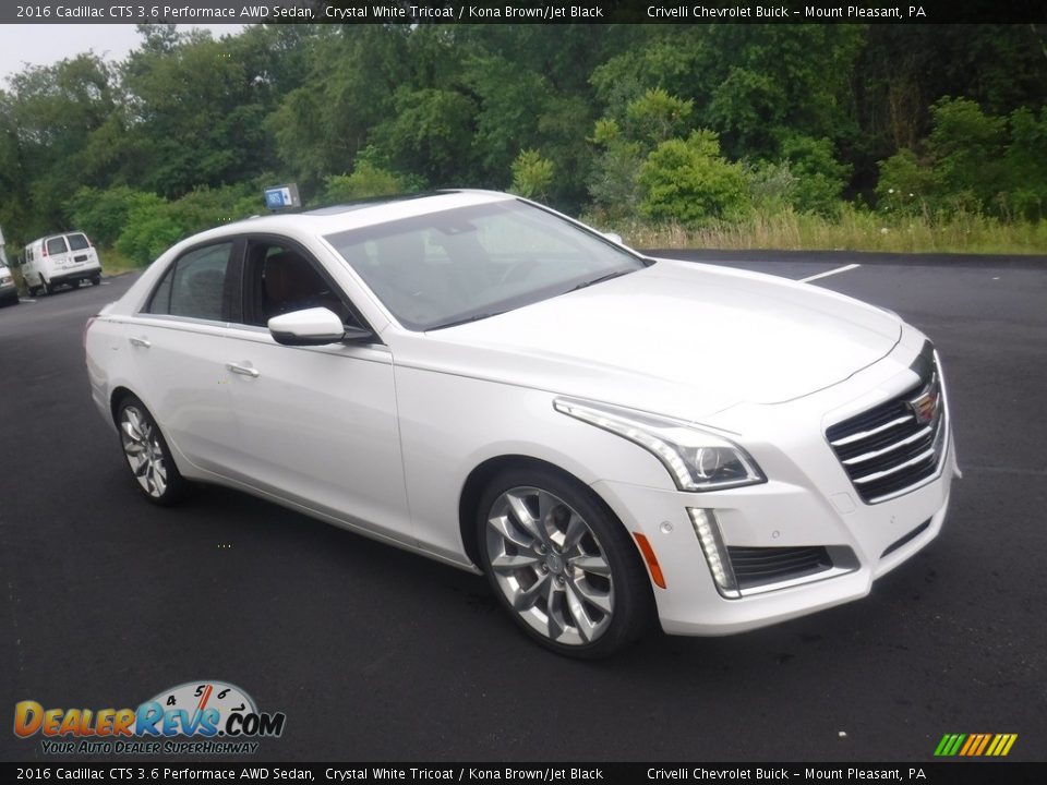Front 3/4 View of 2016 Cadillac CTS 3.6 Performace AWD Sedan Photo #6