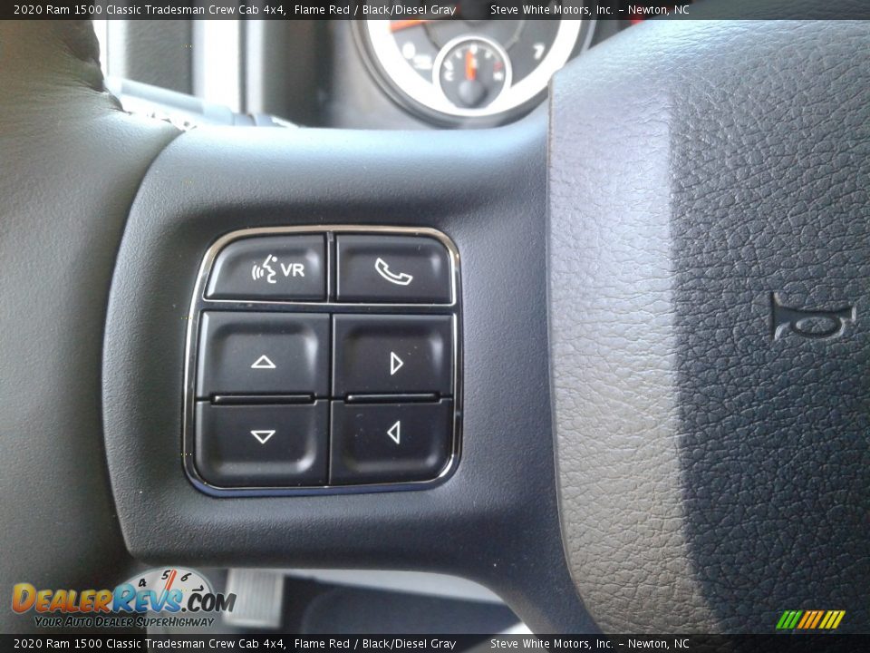 2020 Ram 1500 Classic Tradesman Crew Cab 4x4 Flame Red / Black/Diesel Gray Photo #18
