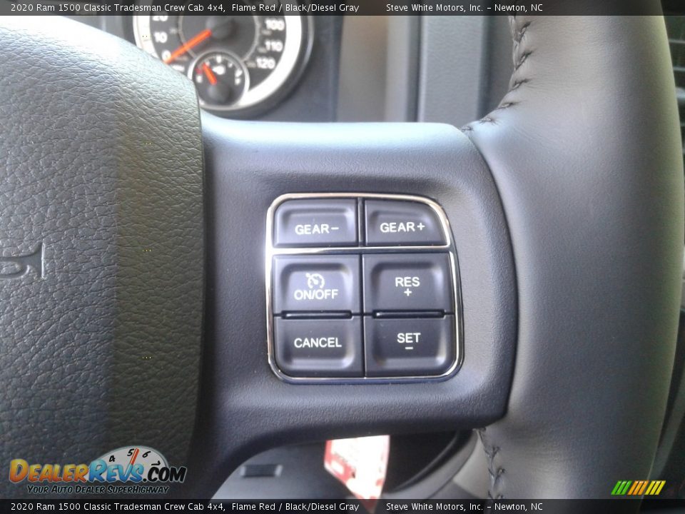 2020 Ram 1500 Classic Tradesman Crew Cab 4x4 Flame Red / Black/Diesel Gray Photo #19