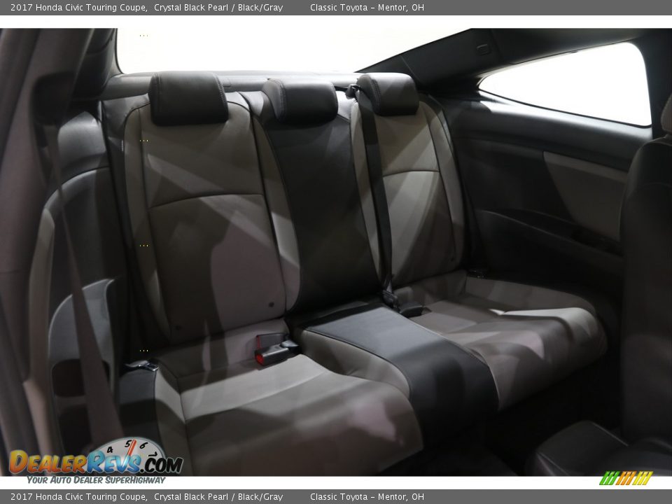 Rear Seat of 2017 Honda Civic Touring Coupe Photo #18