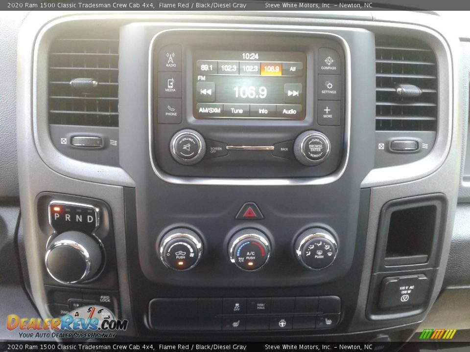 2020 Ram 1500 Classic Tradesman Crew Cab 4x4 Flame Red / Black/Diesel Gray Photo #21